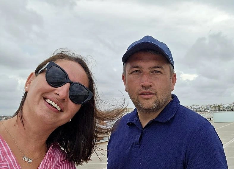 Dr Corina Prisada and Dr Ioan (John) Prisada at Ferriston Vets